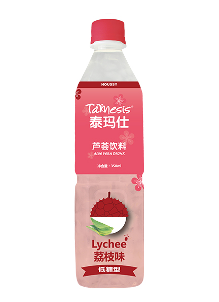 houssy aloe vera drink lychee flavor