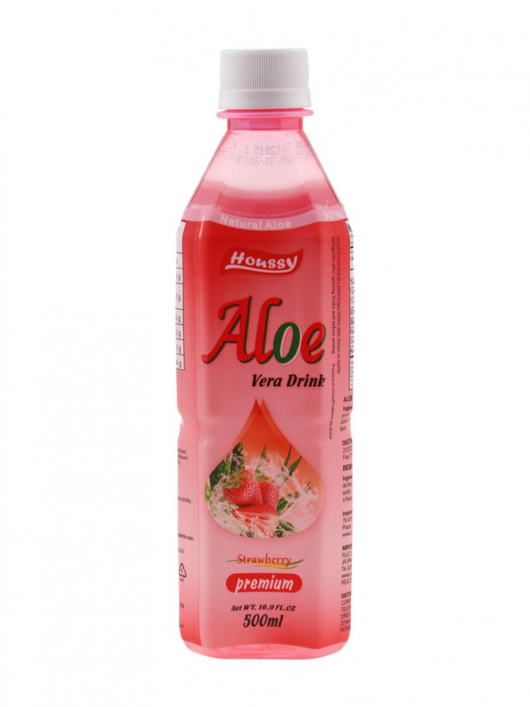 500mL Aloe Vera Drink-Strawberry Flavor